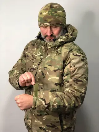 HAN WILD Multicam Winter Military Jacket