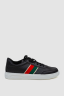Кеди чоловічі на шнурках, колір чорно-білий, 248R151-4 - Фото 1