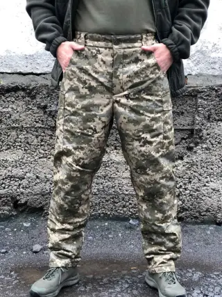 Теплі зимові штани піксель на Omni-Heat до -20*С