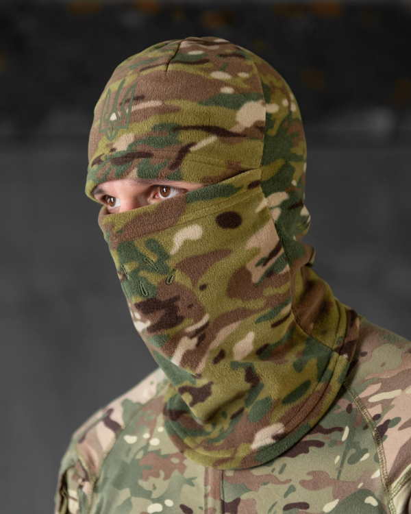 Балаклава флісова з гербом мультикам