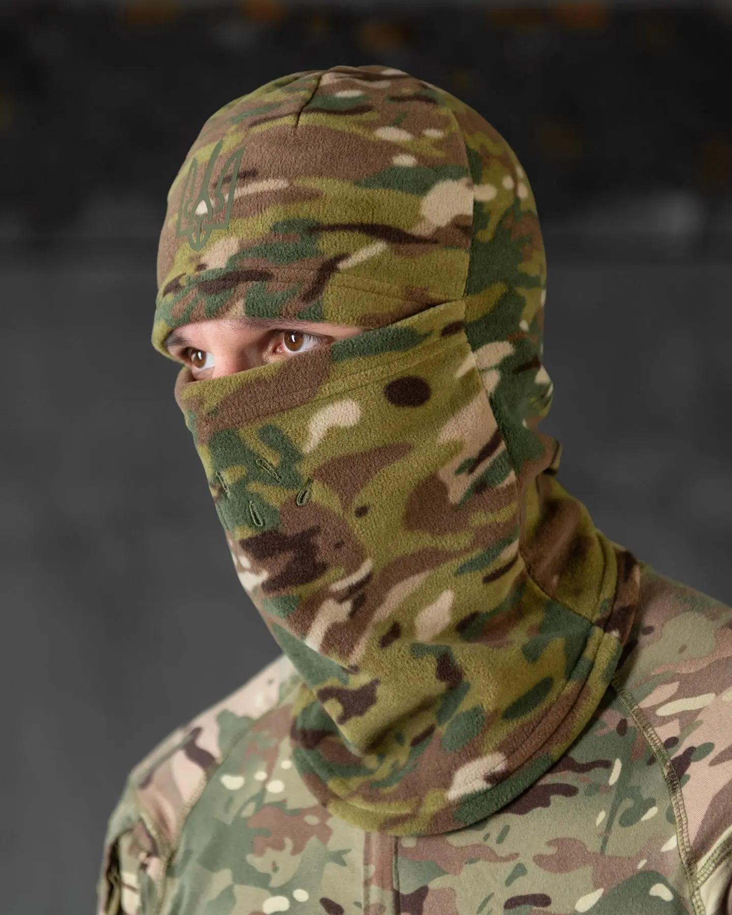 Балаклава флісова з гербом мультикам