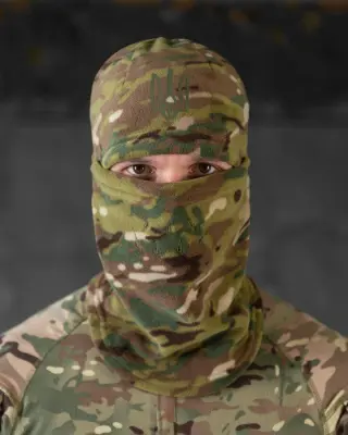 Балаклава флісова з гербом мультикам
