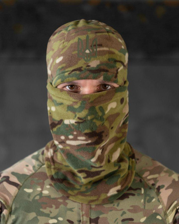 Балаклава флісова з гербом мультикам