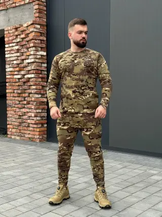 Термобілізована мультикам military, тактична армійська термобілизна мультикам