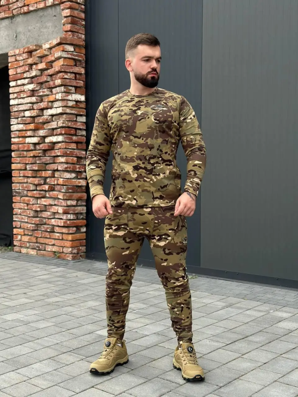 Термобілізована мультикам military, тактична армійська термобілизна мультикам