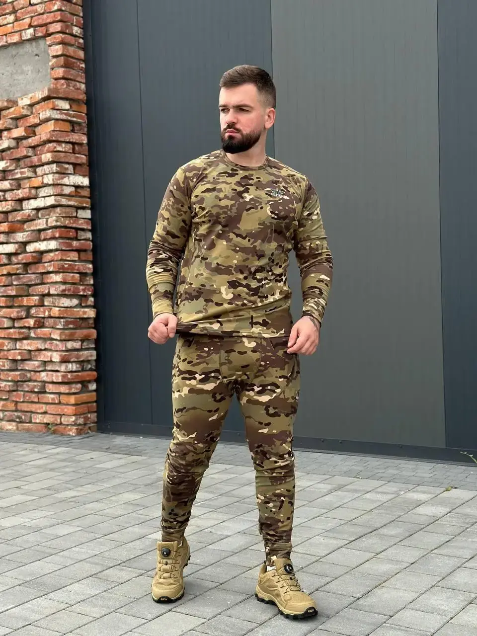 Термобілізована мультикам military, тактична армійська термобілизна мультикам