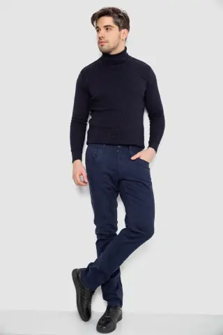 Штани чоловічі, колір синій, 244RW-046