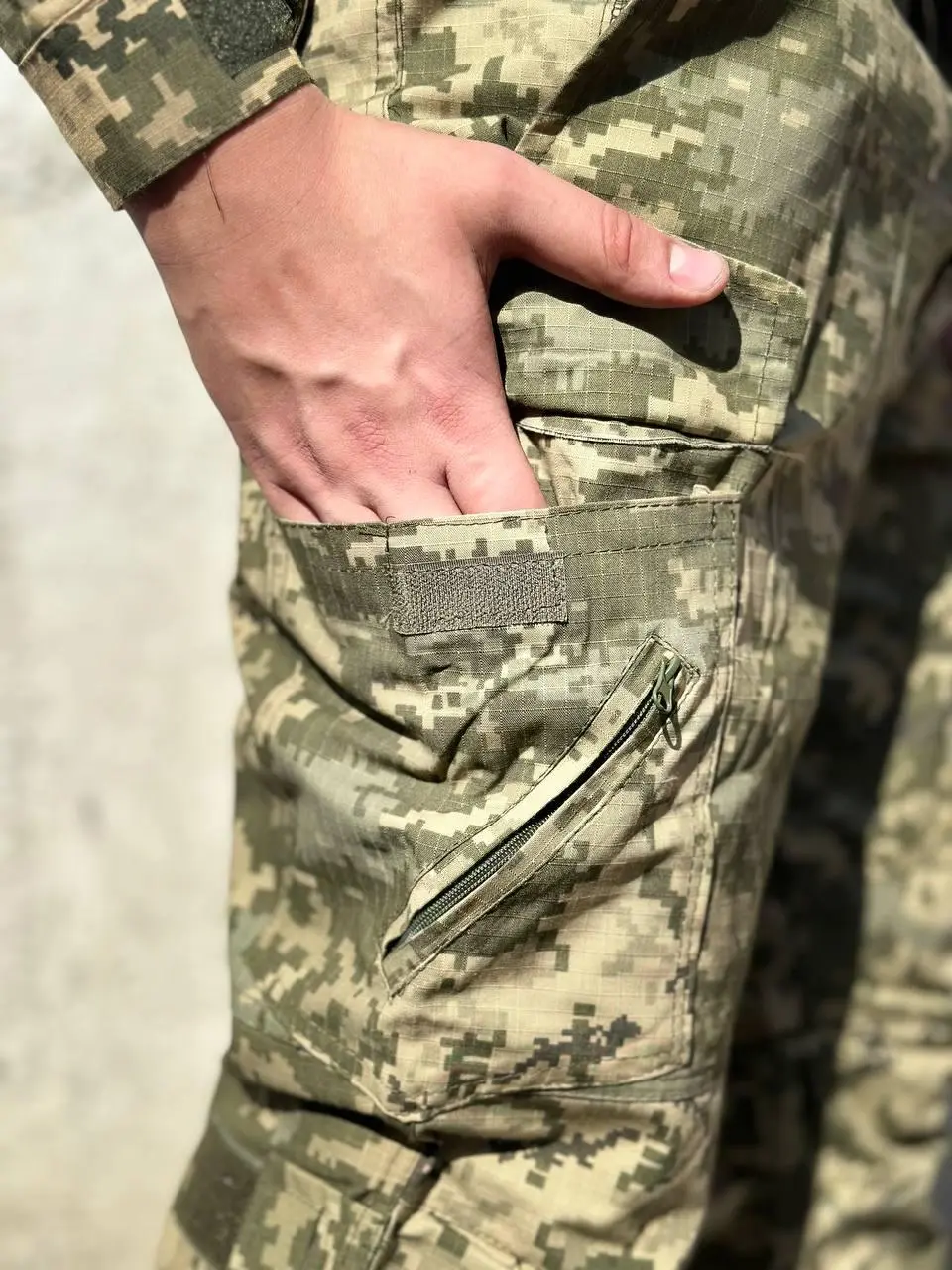 Штани тактичні піксель "Агрессор" Rip-Stop демісезон - Фото 4