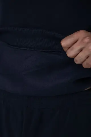 Спортивний костюм чоловічий на флісі, колір темно-синій, 244R9142