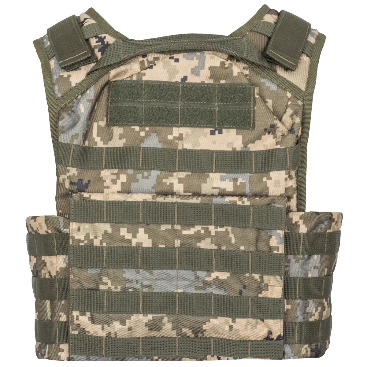 Плитоноска тактична з підсумками MOLLE MM-14 (піксель ЗСУ)