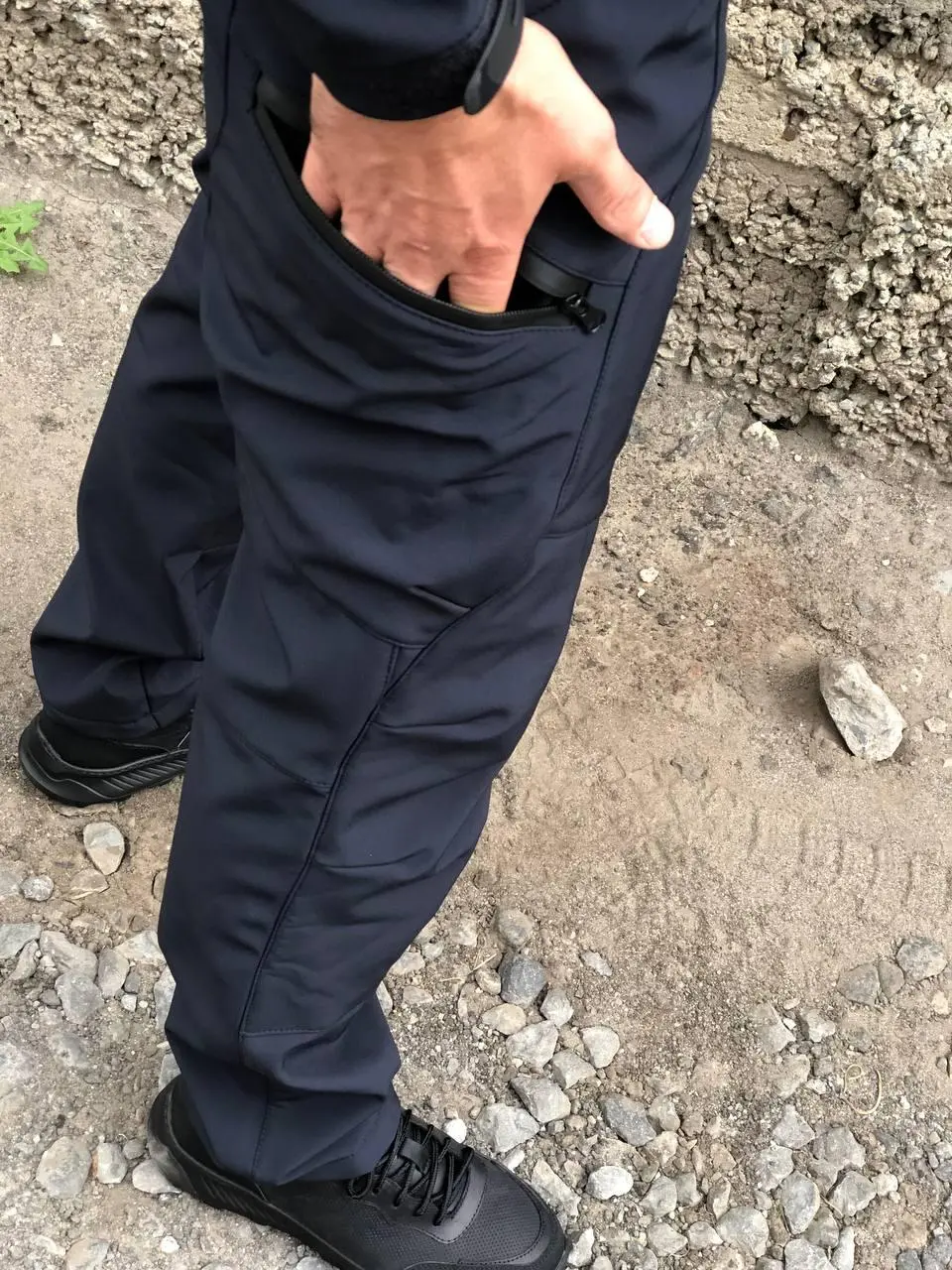 Штани тактичні сині Soft-Shell ДСНС демісезон