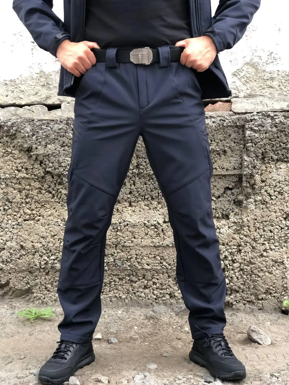 Штани тактичні сині Soft-Shell ДСНС демісезон