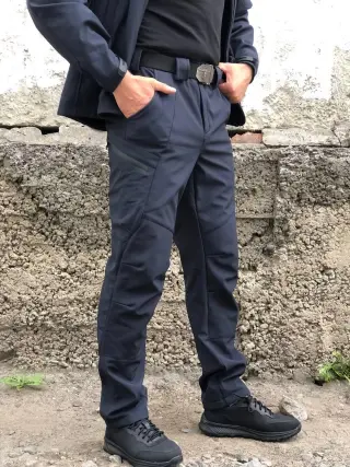 Штани тактичні сині Soft-Shell ДСНС демісезон
