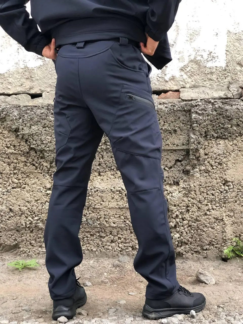 Штани тактичні сині Soft-Shell ДСНС демісезон