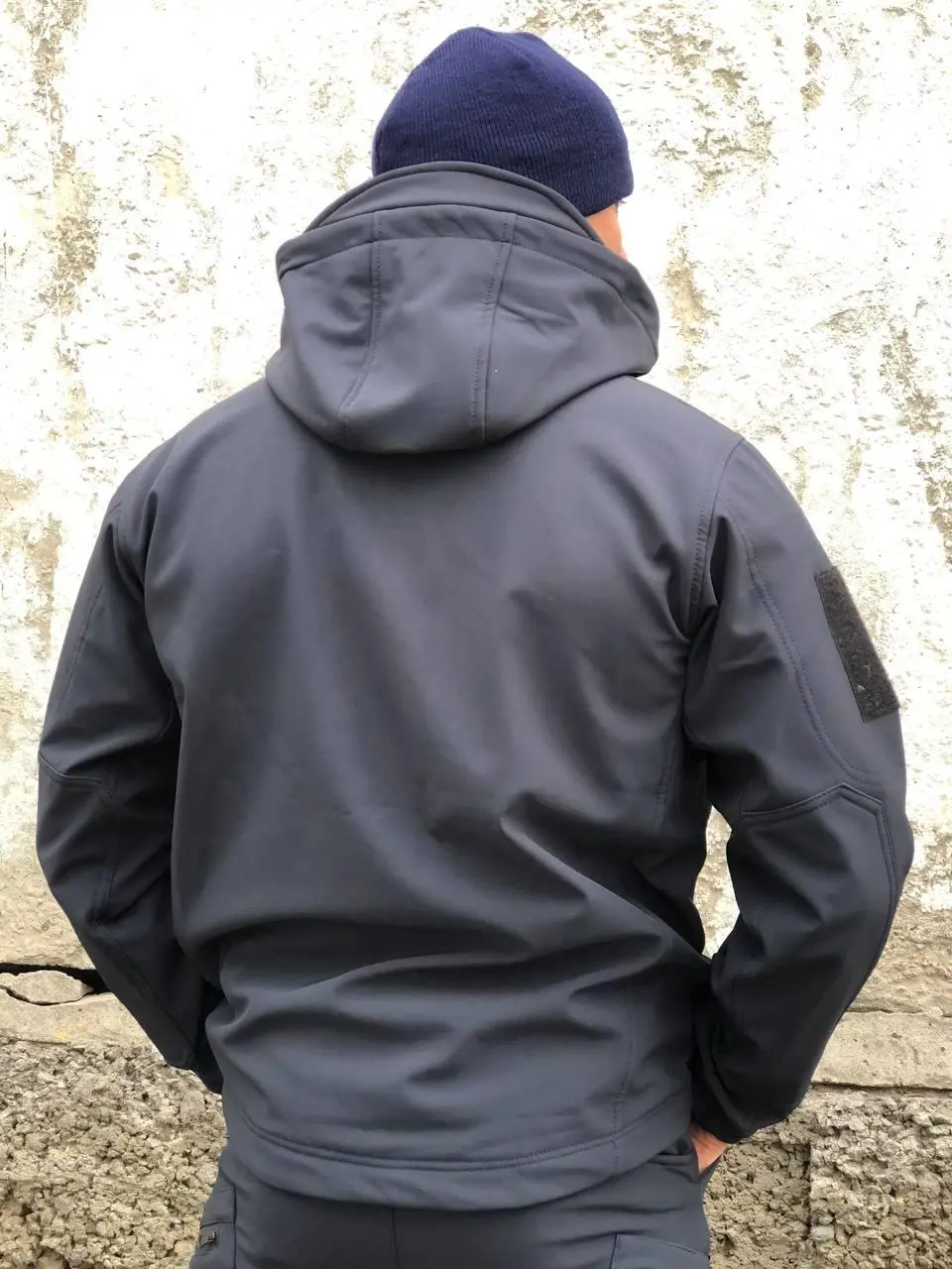 Куртка тактична синя Soft-Shell ДСНС демісезон