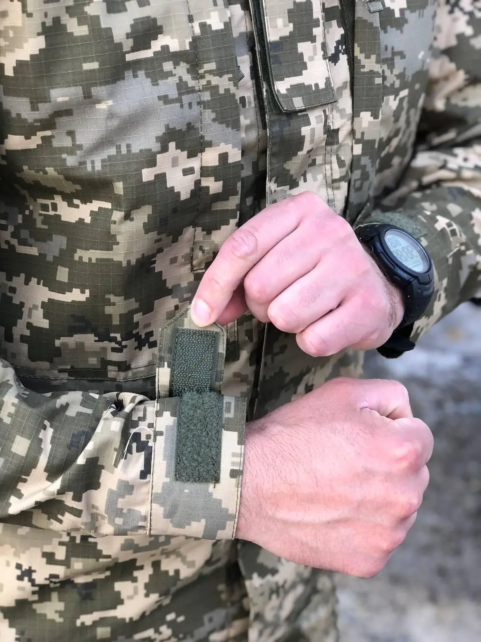 Форма під устав ЗСУ піксель ріпстоп