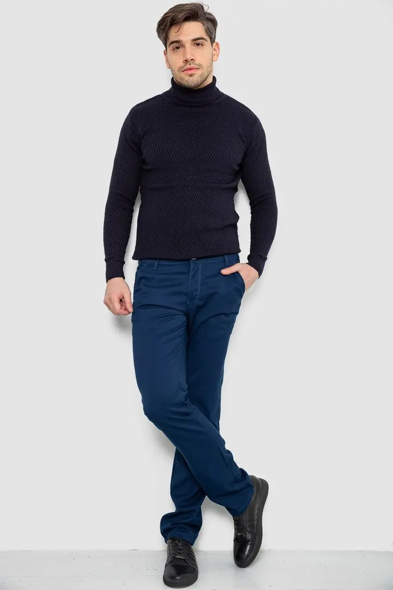 Штани чоловічі, колір синій, 244R4202B