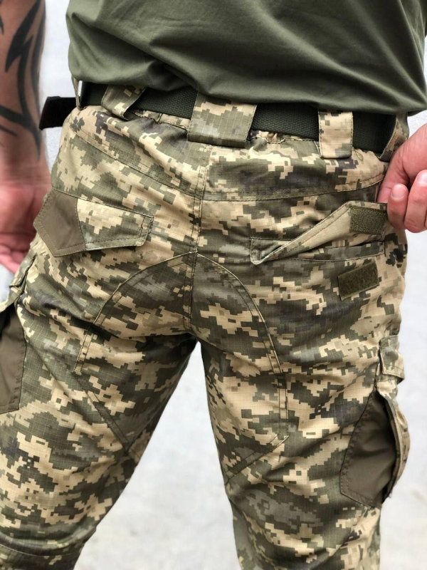 Штани тактичні штурмові піксель ripstop