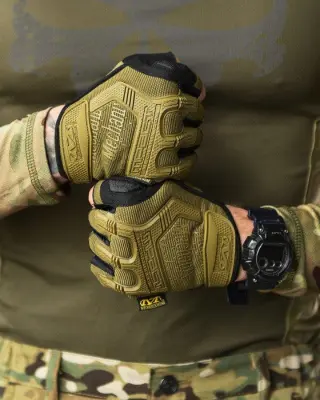 Рукавички тактичні безпалі Mechanix M-Pact Gloves Khaki