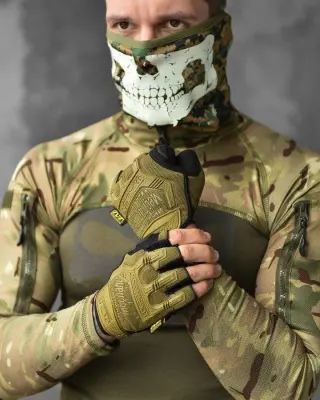 Рукавички тактичні безпалі Mechanix M-Pact Gloves Khaki