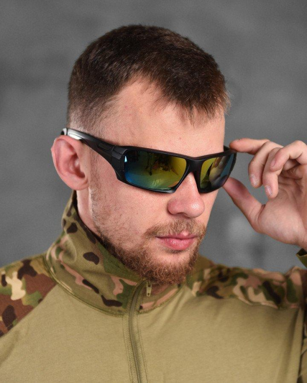 Окуляри тактичні на 4 лінзи