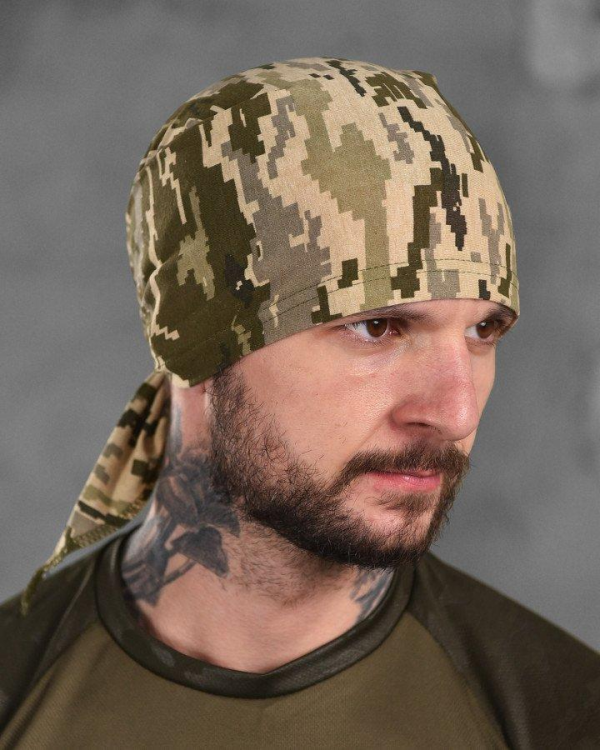 Бандана багатофункціональна мультикам \ піксель бавовна