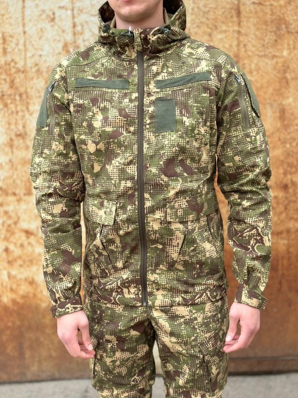 Куртка тактична весняна НГУ "Хижак" ріпстоп