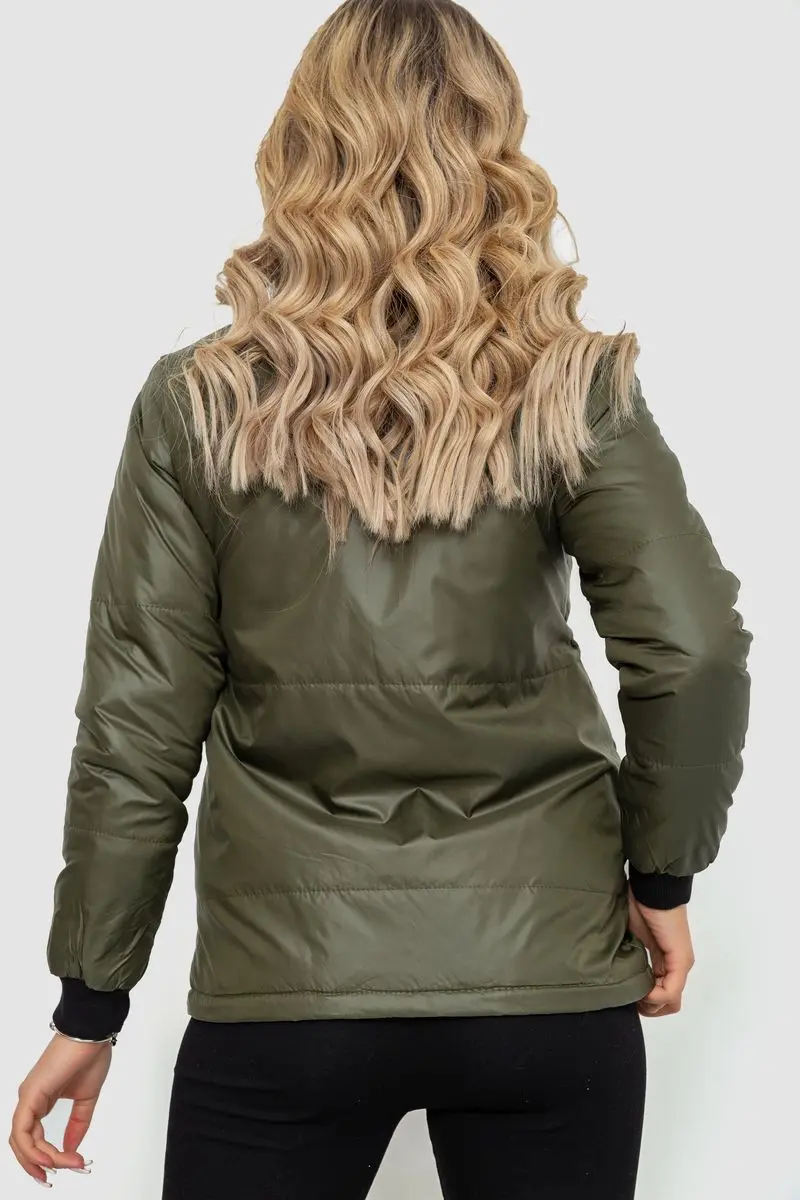 Куртка жіноча демісезонна, колір хакі, 244R1505