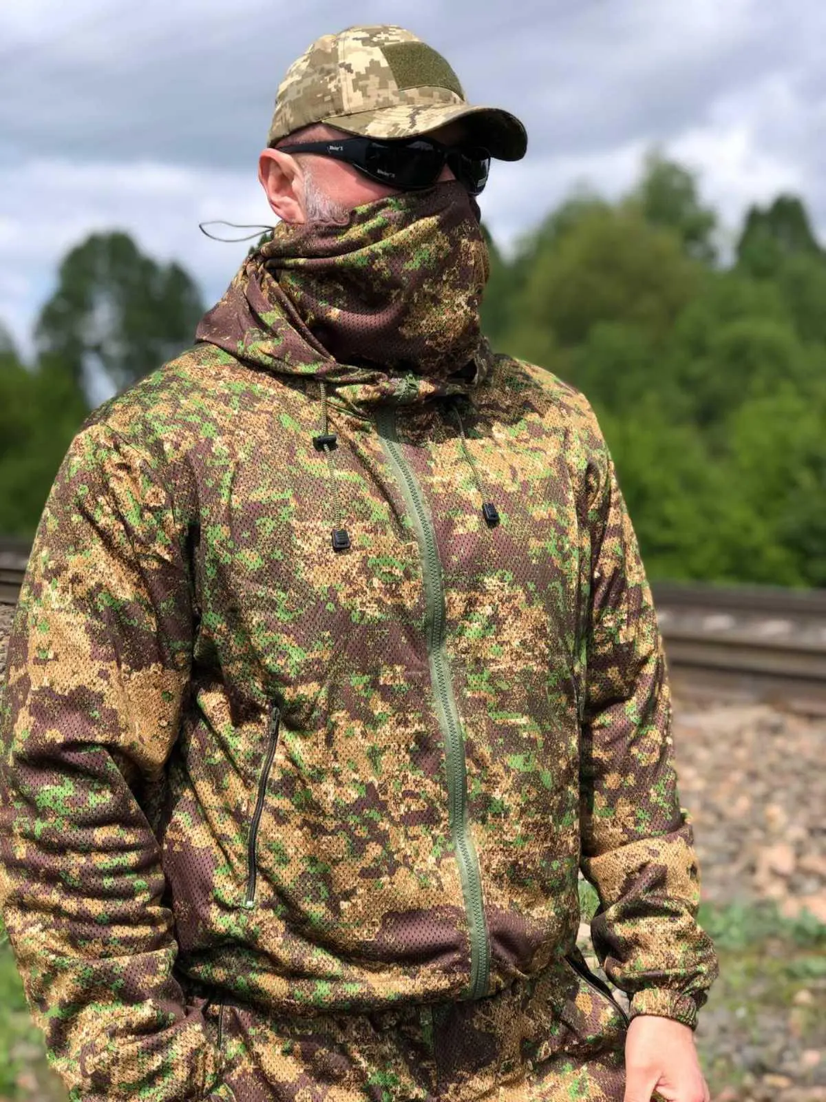 Костюм маскувальний антимоскітний сітка "Хижак"