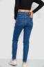 Джинси жіночі Mom-fit стрейч, колір синій, 244R1132 - Фото 4