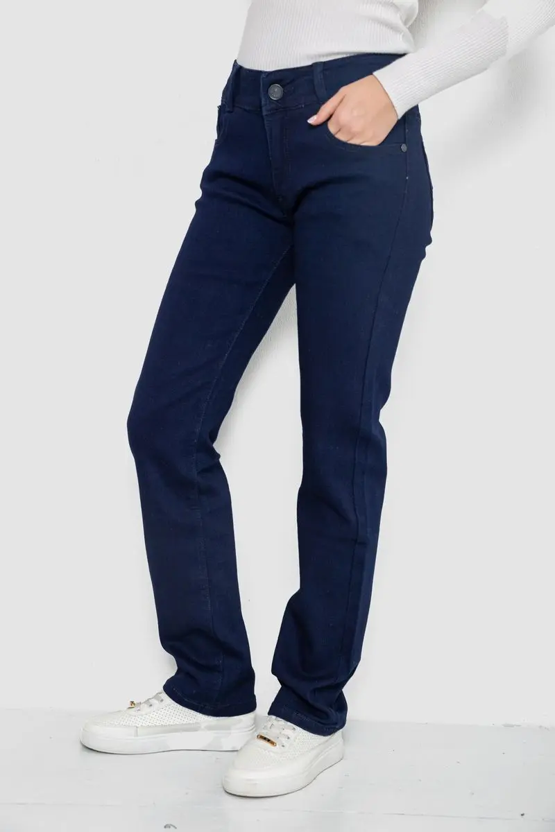 Джинси жіночі Slim Fit, колір темно-синій, 244R1050