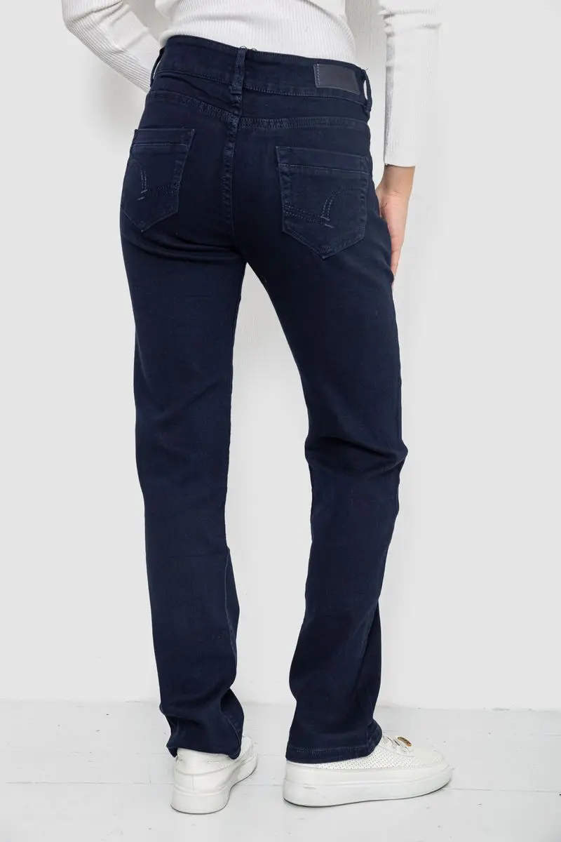 Джинси жіночі Slim Fit, колір темно-синій, 244R1049
