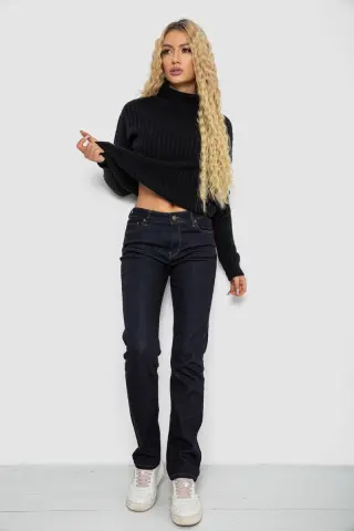 Джинси жіночі Slim Fit, колір темно-синій, 244R0190
