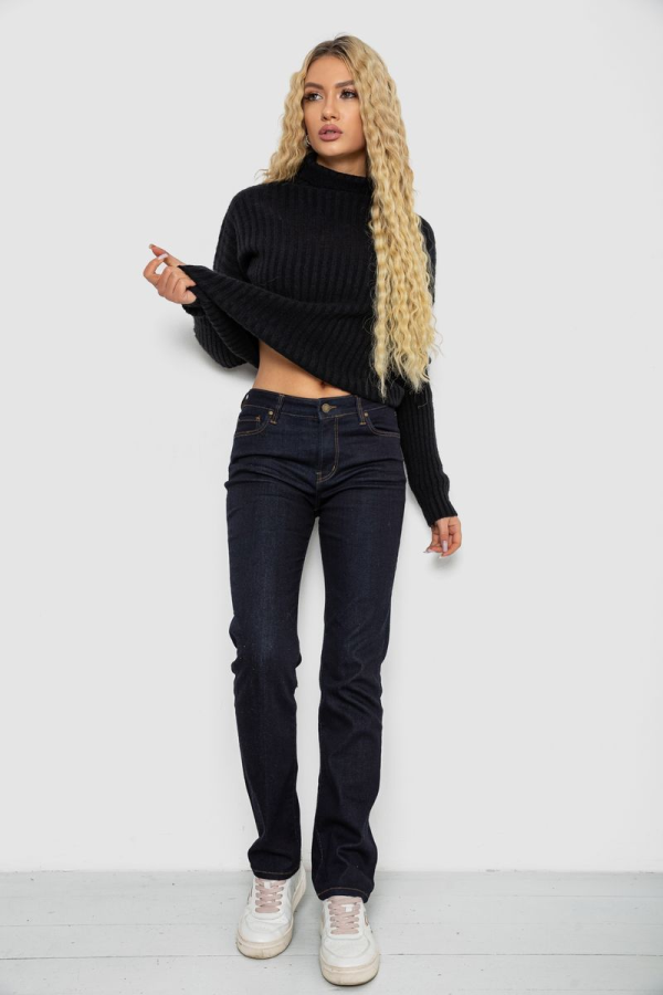 Джинси жіночі Slim Fit, колір темно-синій, 244R0190