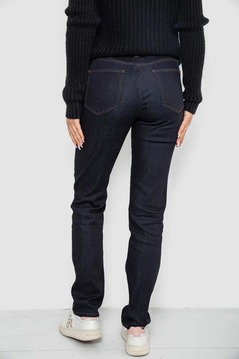 Джинси жіночі Slim Fit, колір темно-синій, 244R0190