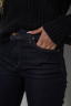 Джинси жіночі Slim Fit, колір темно-синій, 244R0190 - Фото 5