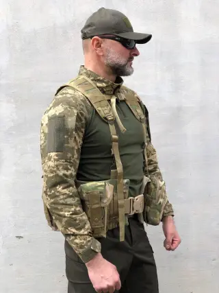 Ремінно-плечова система РПС мультикам у зборі