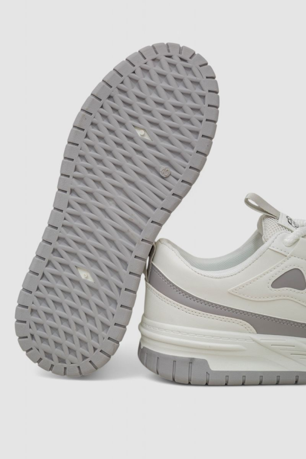 Кросівки чоловічі демісезонні, колір біло-сірий, 243RHK110