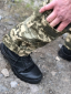 Штани тактичні ріпстоп піксель зі стяжками під коліном - Photo 6