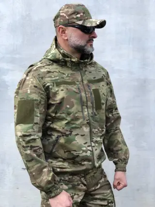 Куртка бомбер мультикам ріпстоп "Кайман"