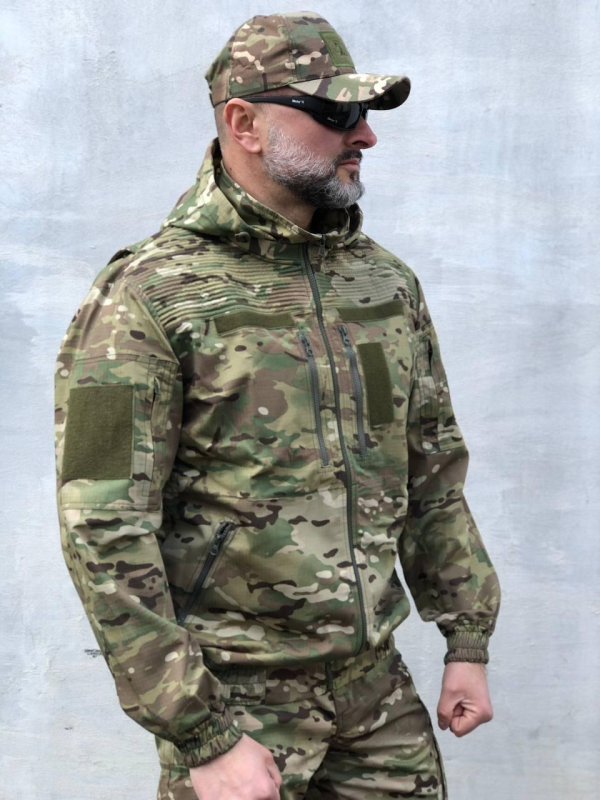 Куртка бомбер мультикам ріпстоп "Кайман"