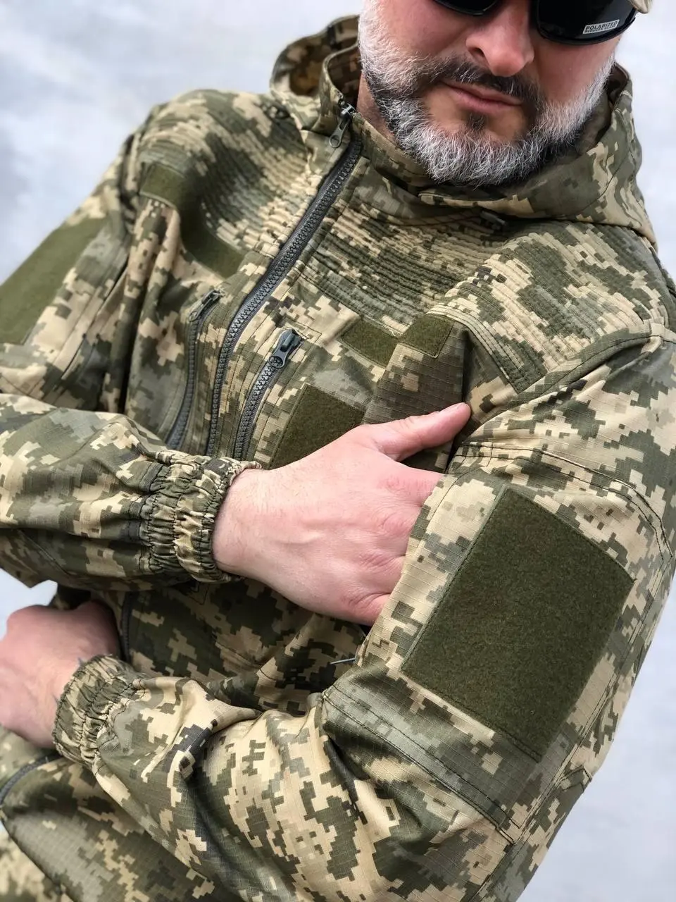 Куртка бомбер піксель ріпстоп "Кайман"