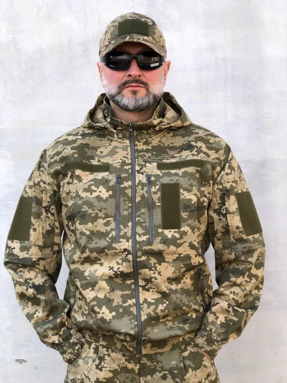 Куртка бомбер піксель ріпстоп "Кайман"