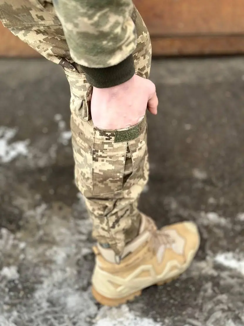 Штани тактичні піксель ріпстоп демісезон