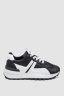 Кросівки жіночі демісезонні, колір чорно-білий, 243R542-101 - Фото 1