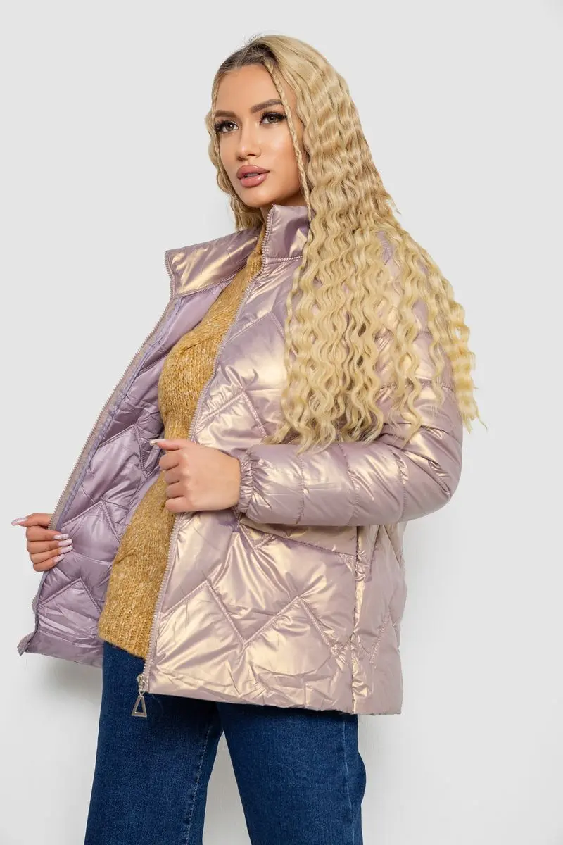 Куртка жіноча демісезонна, колір бузковий, 243R226