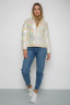 Куртка жіноча демісезонна плащівка, колір молочний, 243R2022-2 - Фото 2