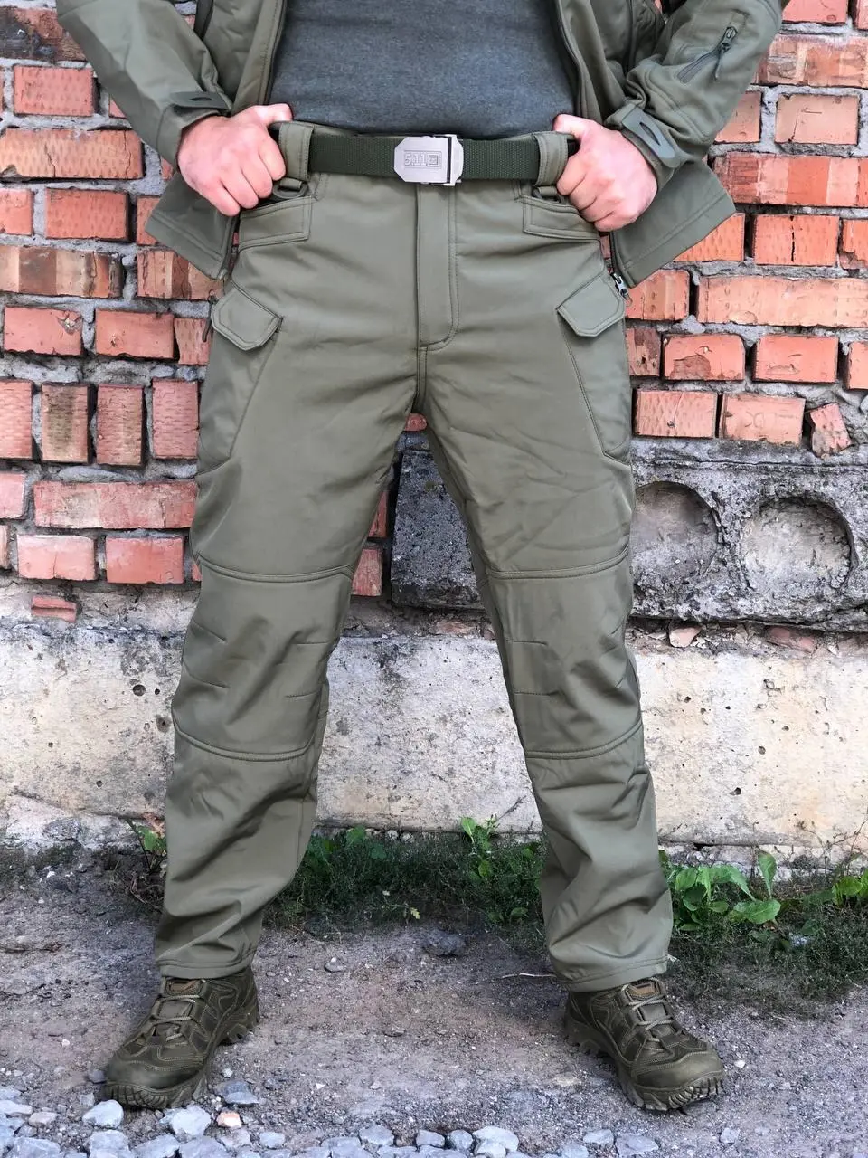 Штани тактичні Soft Shell хакі ESDY