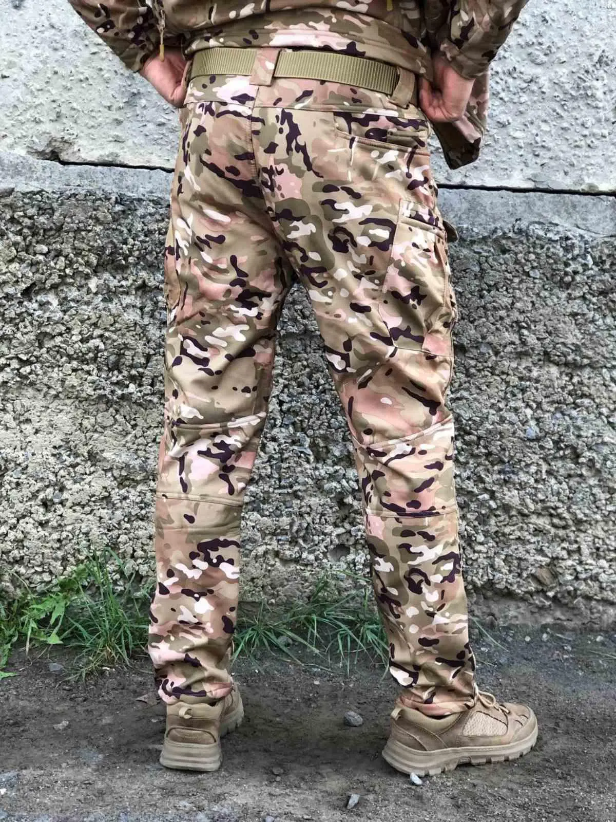 Штани тактичні Soft Shell мультикам ESDY