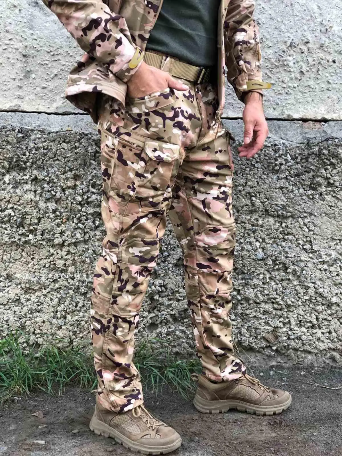 Штани тактичні Soft Shell мультикам ESDY